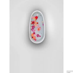 Clou InBe Vrijstaand Ligbad Met Plug En Sifon Wit Acryl 150x73x58cm -Thuis Badkamer ib 05.40402 h lighter background with flowers