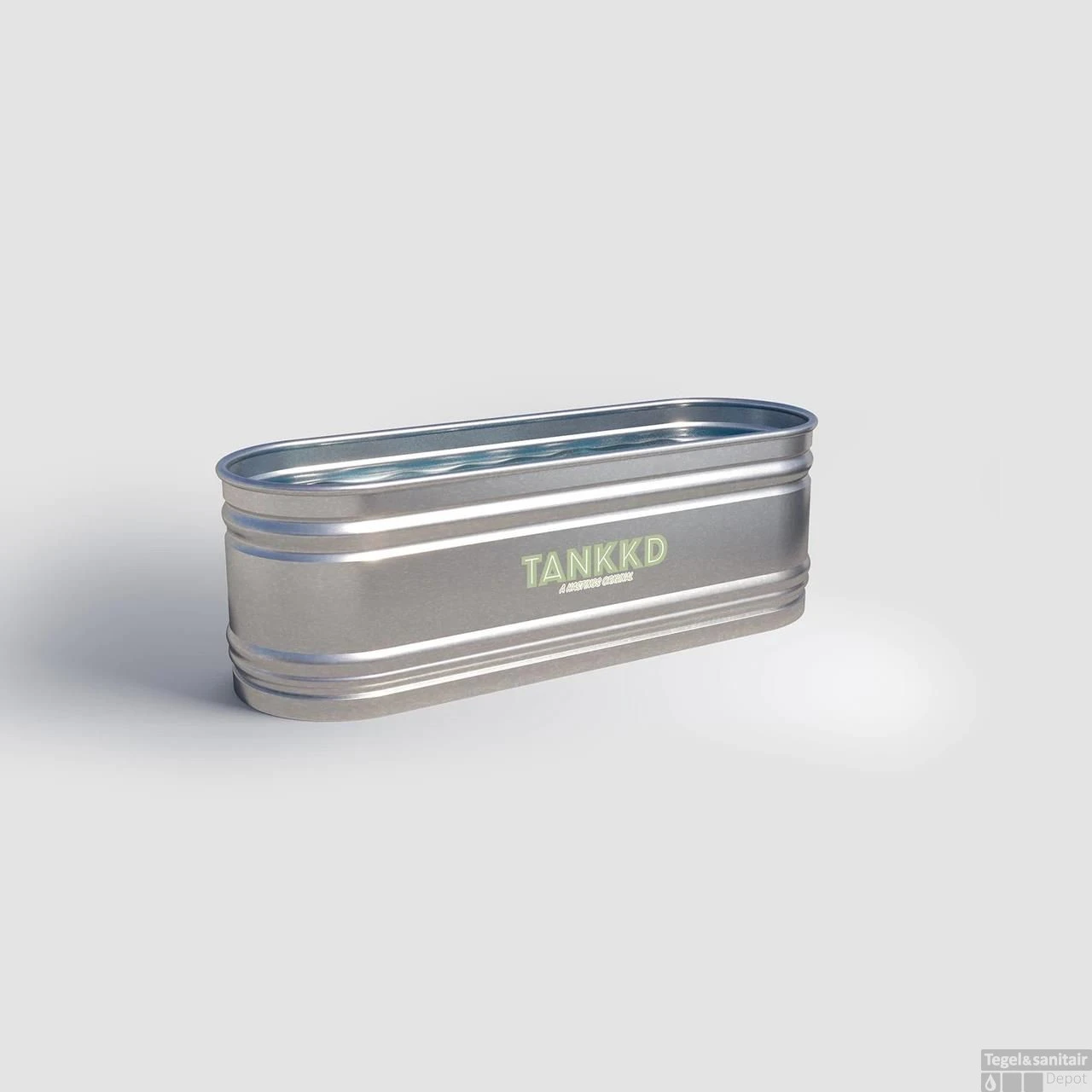 Tankkd IJsbad | Green Label Oval | 183x61x61cm | Aluminium 1 Tankkd IJsbad | Green Label Oval | 183x61x61cm | Aluminium