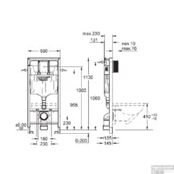 Grohe Rapid SL Toiletset Set21 Villeroy & Boch Subway 2.0 Compact Met Grohe Arena Of Skate Drukplaat 16 Grohe Rapid SL Toiletset Set21 Villeroy & Boch Subway 2.0 Compact Met Grohe Arena Of Skate Drukplaat -Thuis Badkamer inbouwreservoir grohe rapid sl tech 19