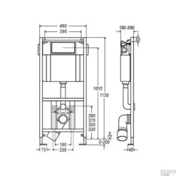 Viega EcoPlus Toiletset Set01 B&W Basic Smart Met Visign For Style 10 Drukplaat 14 Viega EcoPlus Toiletset Set01 B&W Basic Smart Met Visign For Style 10 Drukplaat -Thuis Badkamer inbouwreservoir viega ecoplus 622190 tech 15