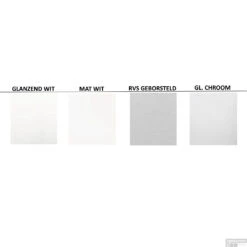 Urinoir Set Salenzi Hung Achterinlaat Mat Wit Met TECE Solid Drukplaat Metaal -Thuis Badkamer kleurenoverzicht tece solid gc 1