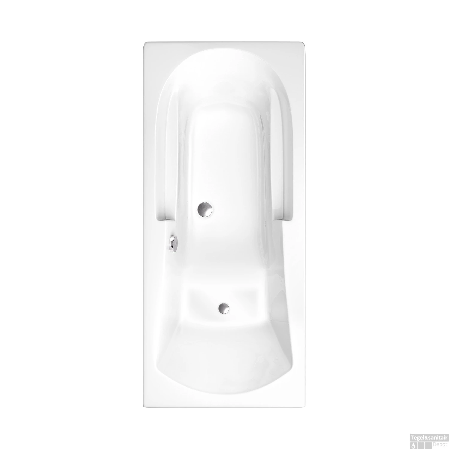 Ligbad Allibert Moovance Rechthoek Toplax Duobad Wit 180x80 Cm 1 Ligbad Allibert Moovance Rechthoek Toplax Duobad Wit 180x80 Cm