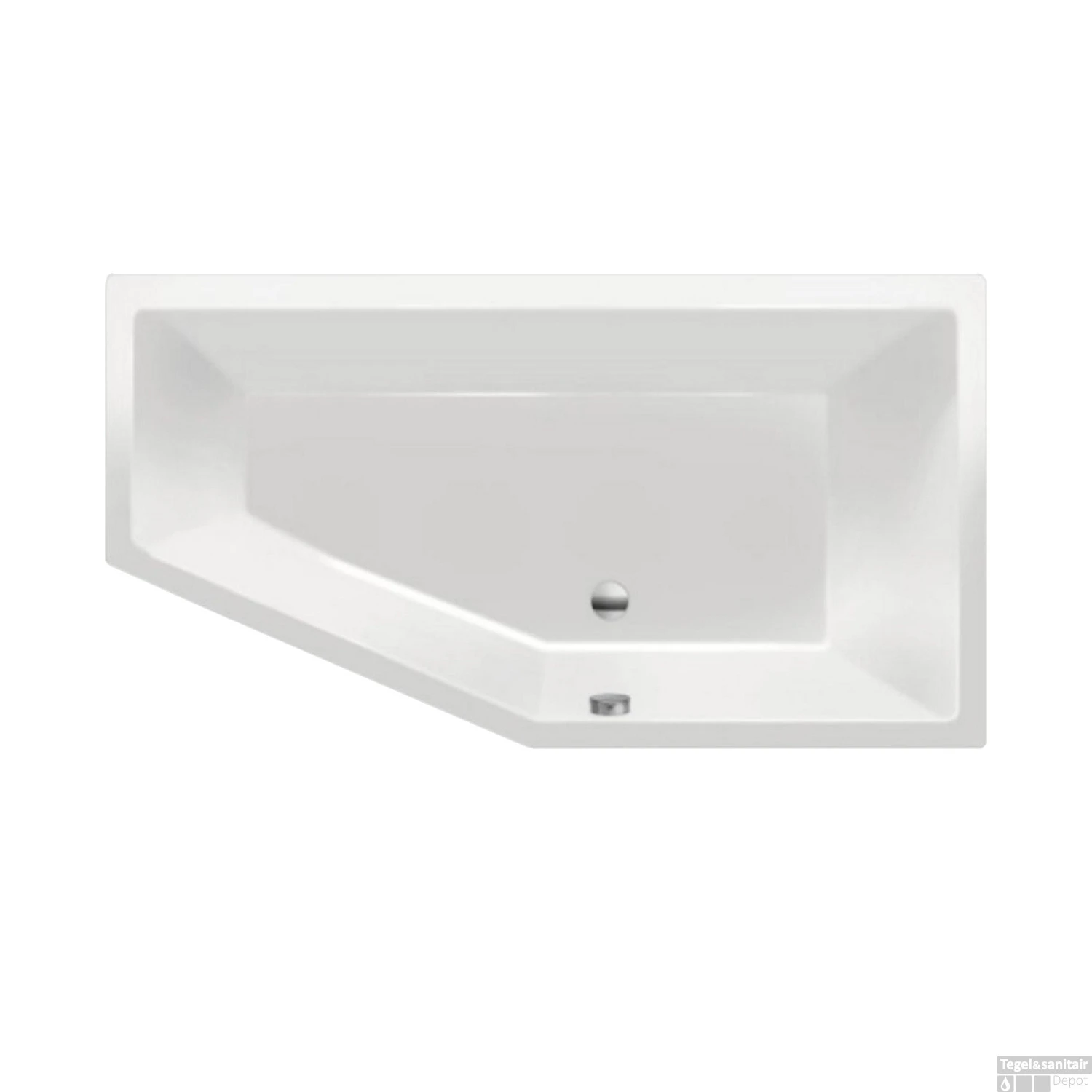 Ligbad Beterbad Xenz Society Rechts Acryl 160x90x50 Cm Wit 1 Ligbad Beterbad Xenz Society Rechts Acryl 160x90x50 Cm Wit