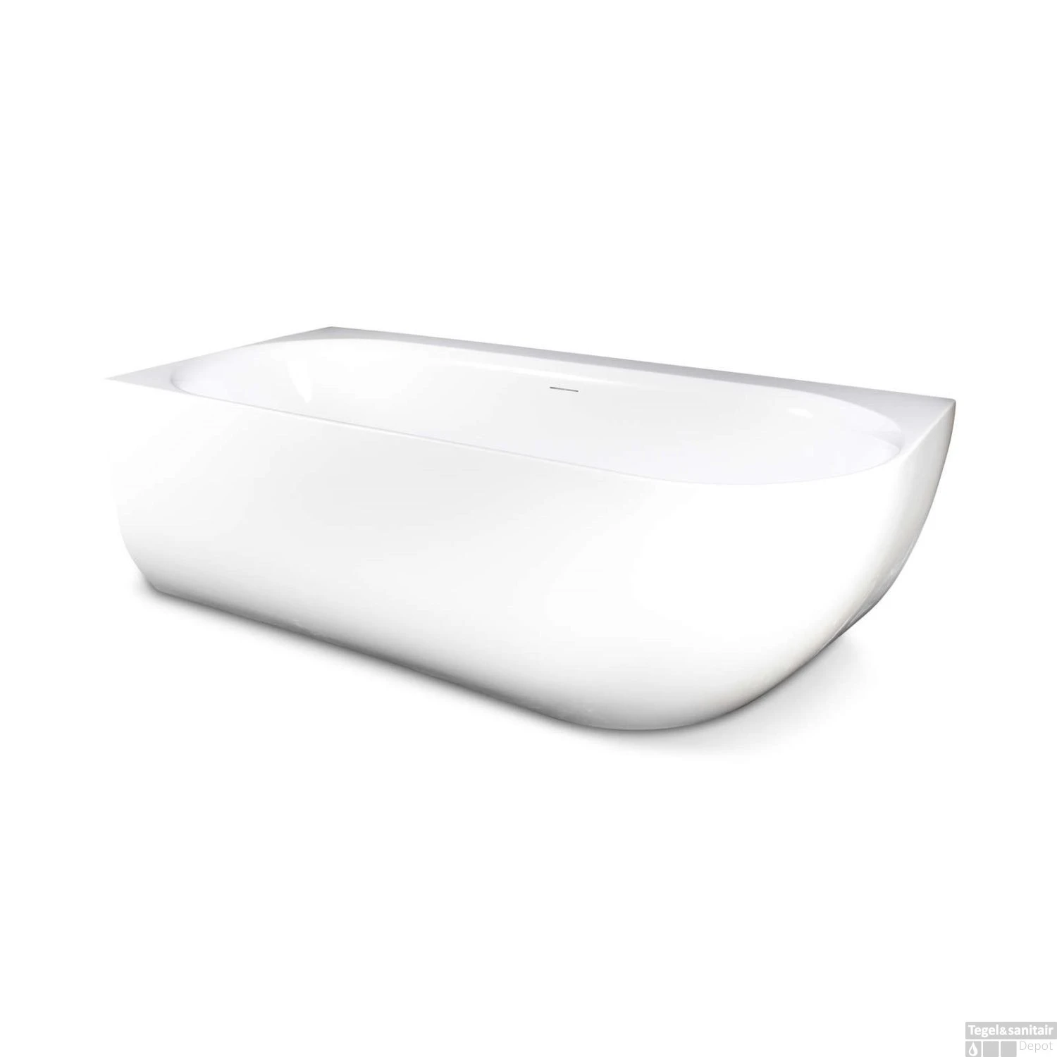 Ligbad Luca Sanitair Primo Hoekbad 180x80x60 Cm Rechts Afgerond Mat Wit 1 Ligbad Luca Sanitair Primo Hoekbad 180x80x60 Cm Rechts Afgerond Mat Wit