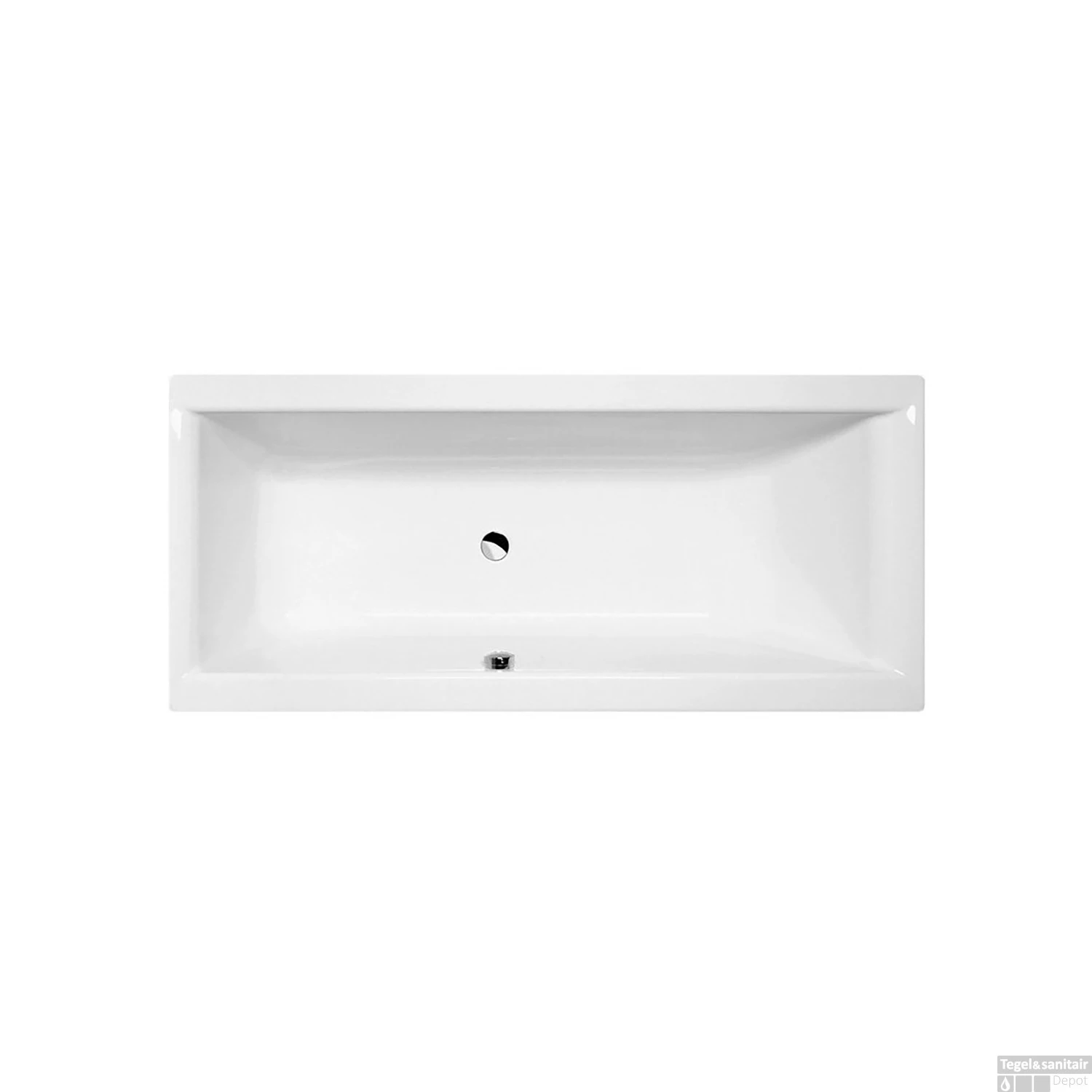 Ligbad Polysan Cleo Slim Inbouw 180x90x48 Cm Wit 1 Ligbad Polysan Cleo Slim Inbouw 180x90x48 Cm Wit