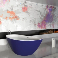 Ligbad Riho Granada Vrijstaand Rechts 170x80 Cm Mat Wit -Thuis Badkamer ligbad riho granada vrijstaand 170x80 cm mat wit 1