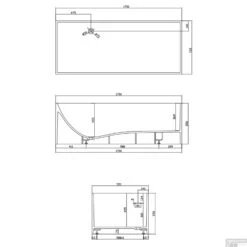 Ligbad Vrijstaand Ideavit Solidthin 160x70x55 Cm Solid Surface Mat Wit -Thuis Badkamer ligbad vrijstaand ideavit solidthin 160x70x55 cm solid surface mat wit tec