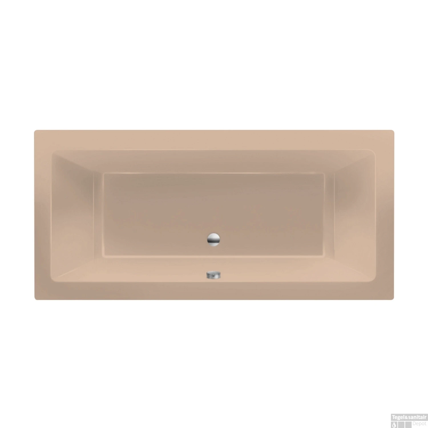 Ligbad Xenz Society 170x75x50 Cm Inbouw Acryl Beige 1 Ligbad Xenz Society 170x75x50 Cm Inbouw Acryl Beige