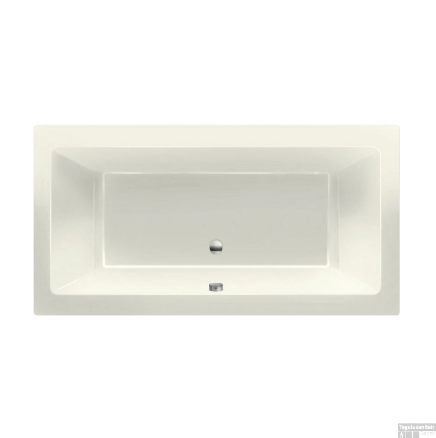 Ligbad Xenz Society 180x90x50 Cm Inbouw Acryl Gebroken Wit 1 Ligbad Xenz Society 180x90x50 Cm Inbouw Acryl Gebroken Wit