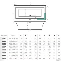 Ligbad Beterbad Xenz Society 190x90x50 Cm Inbouw Acryl Créme -Thuis Badkamer ligbad xenz society 190x90x50 cm inbouw acryl cr me 6854 14 tech