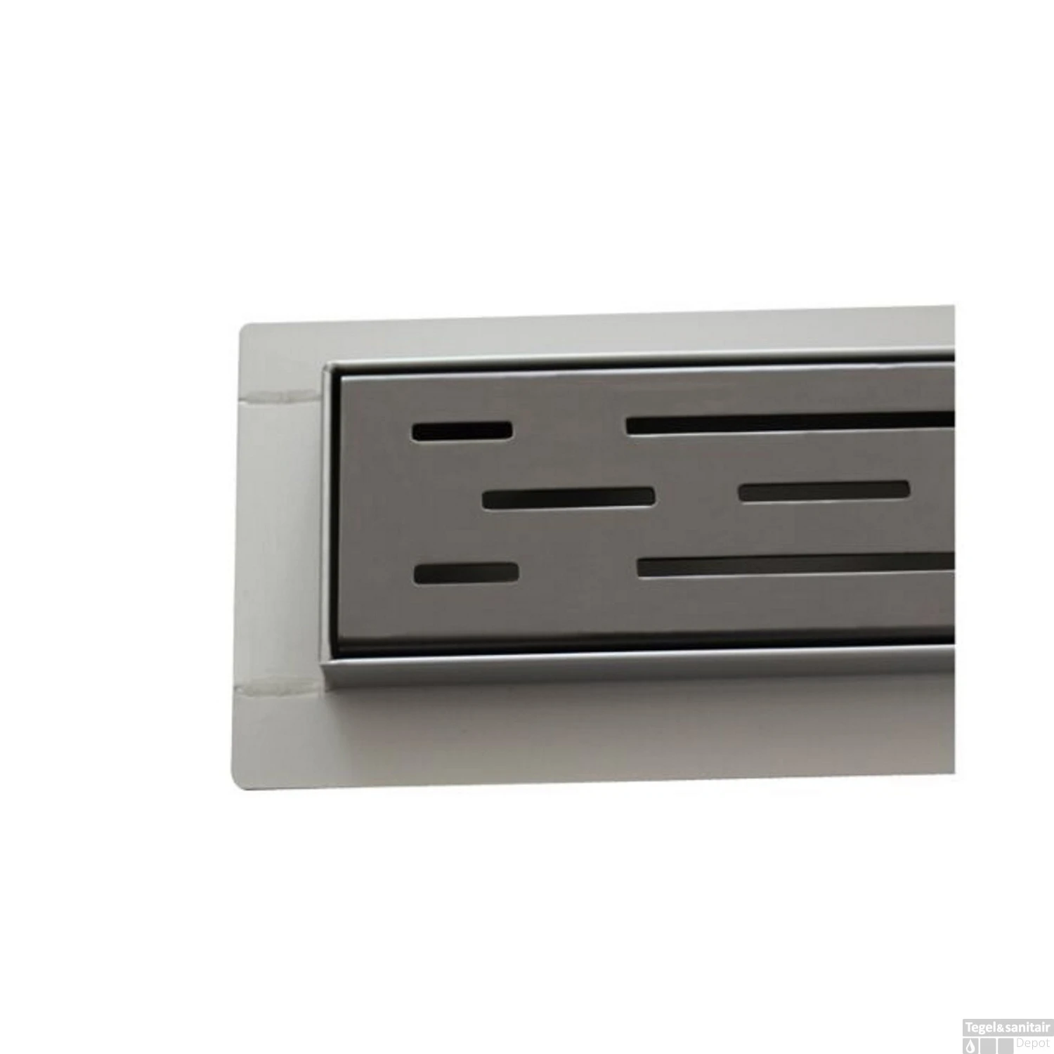 Los Rooster Sanilux Voor Douchegoot 60cm Gunmetal 3 Los Rooster Sanilux Voor Douchegoot 60cm Gunmetal - Afbeelding 3