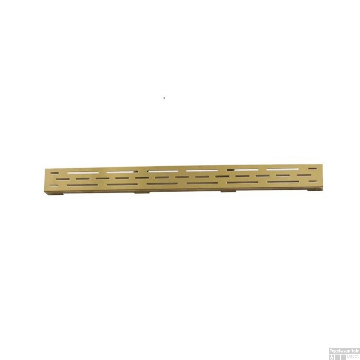 Los Rooster Sanilux Voor Douchegoot 70cm Geborsteld Goud 2 Los Rooster Sanilux Voor Douchegoot 70cm Geborsteld Goud - Afbeelding 2