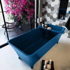 LUNDY Vrijstaand Bad 170x75cm Kleur Jeans / Jeans -Thuis Badkamer lundy 6 00026