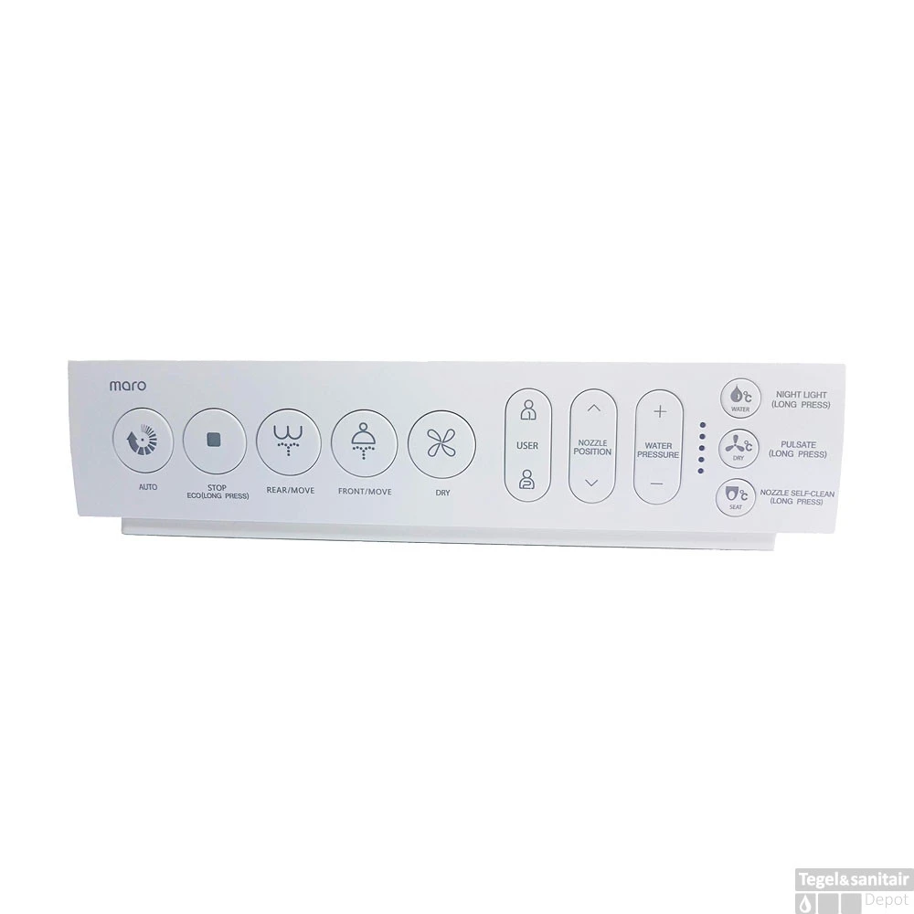 Maro D'Italia DI600 Douchewc Met Moderne Afstandsbediening 4 Maro D'Italia DI600 Douchewc Met Moderne Afstandsbediening - Afbeelding 4