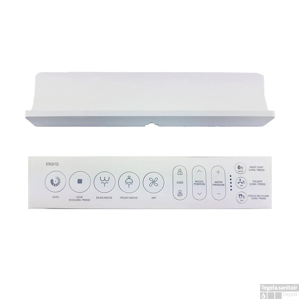 Maro D'Italia DI600 Douchewc Met Moderne Afstandsbediening 7 Maro D'Italia DI600 Douchewc Met Moderne Afstandsbediening - Afbeelding 7