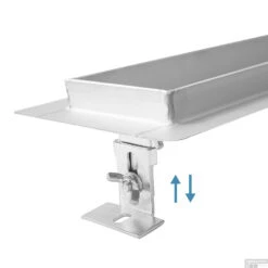 Mat Zwarte RVS Douchegoot Muurflens Met Uitneembaar Sifon Mat Zwart (alle Maten) 12 Mat Zwarte RVS Douchegoot Muurflens Met Uitneembaar Sifon Mat Zwart (alle Maten) -Thuis Badkamer muur design rooster 3 1