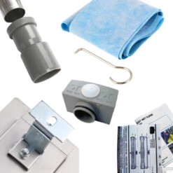 Mat Zwarte RVS Douchegoot Muurflens Met Uitneembaar Sifon Mat Zwart (alle Maten) 10 Mat Zwarte RVS Douchegoot Muurflens Met Uitneembaar Sifon Mat Zwart (alle Maten) -Thuis Badkamer muur design rooster 4 1