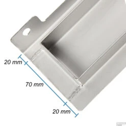 Mat Zwarte RVS Douchegoot Muurflens Met Uitneembaar Sifon Mat Zwart (alle Maten) 13 Mat Zwarte RVS Douchegoot Muurflens Met Uitneembaar Sifon Mat Zwart (alle Maten) -Thuis Badkamer muur design rooster 5 1