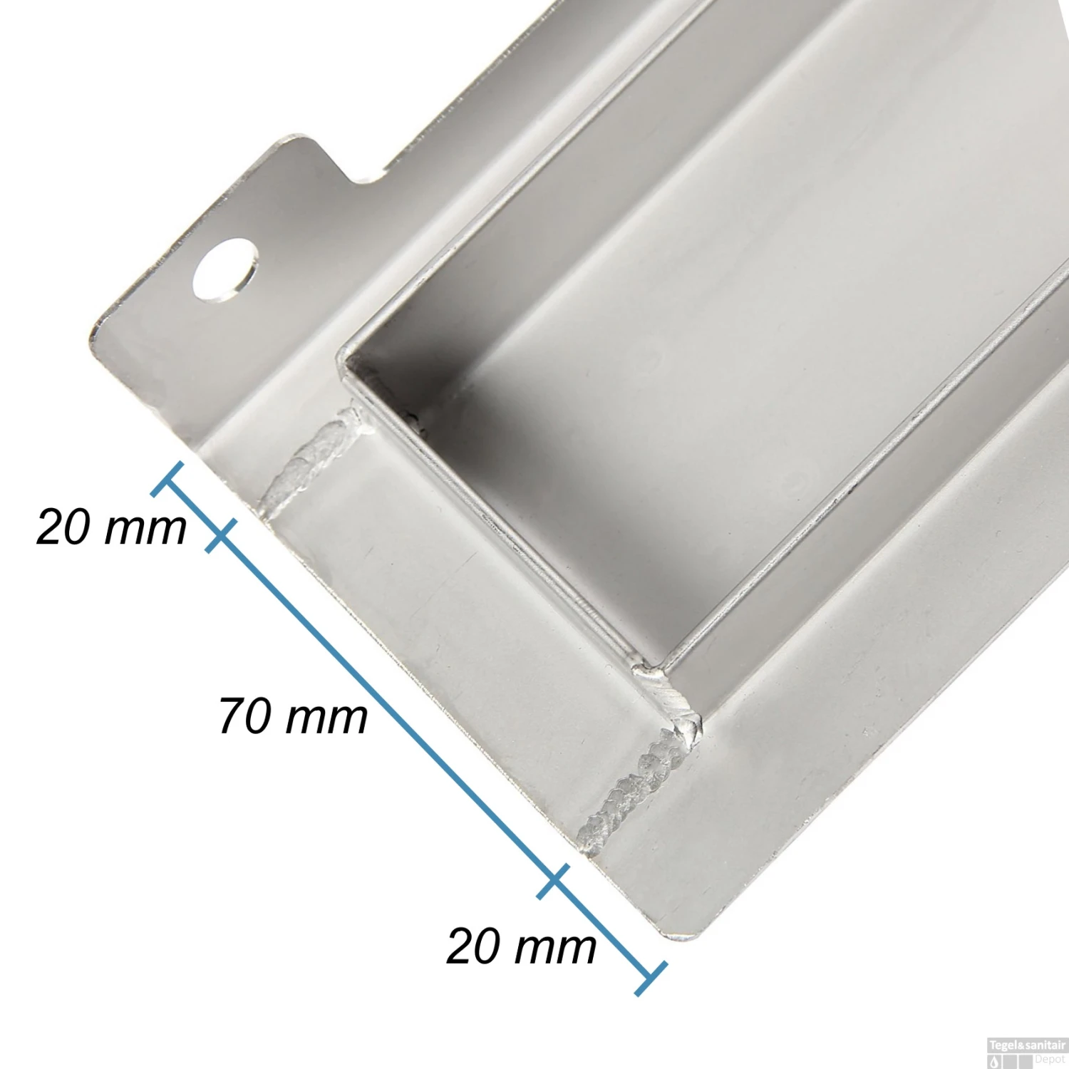 Mat Zwarte RVS Douchegoot Muurflens Met Uitneembaar Sifon Mat Zwart (alle Maten) 6 Mat Zwarte RVS Douchegoot Muurflens Met Uitneembaar Sifon Mat Zwart (alle Maten) - Afbeelding 6