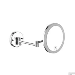 Make-up / Scheerspiegel Sapho Wandmontage Rond LED-Verlichting Chroom