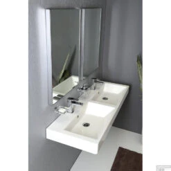 Badkamerspiegel Sapho Tolosa 50x80 Cm LED Chroom -Thuis Badkamer nl623 badkamerspiegel sapho tolosa 50x80 cm led chroom 4