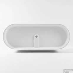 NOBLE Vrijstaand Bad 180x75cm Kleur Talc / Talc -Thuis Badkamer noble google 3 00002