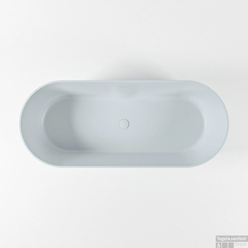 NOBLE Vrijstaand Bad 180x75cm Kleur Clay / Clay 8 NOBLE Vrijstaand Bad 180x75cm Kleur Clay / Clay - Afbeelding 8