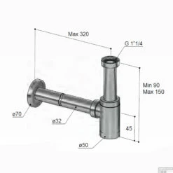 Fontein Sifon Hotbath Cobber Rond Geborsteld Koper 7 Fontein Sifon Hotbath Cobber Rond Geborsteld Koper -Thuis Badkamer p034bc fontein sifon hotbath cobber rond geborsteld koper tech