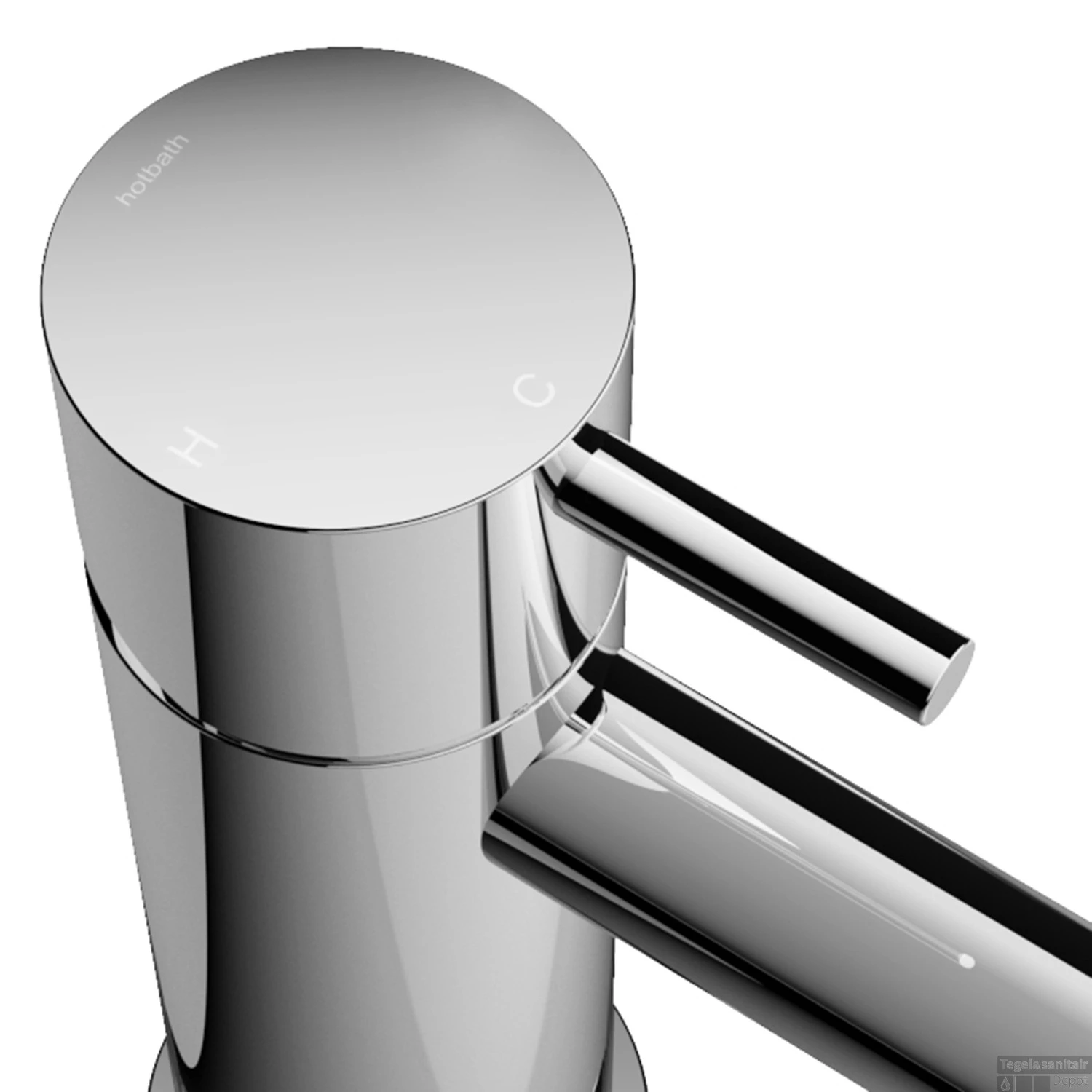 Wastafel Sifon Hotbath Cobber Rond Chroom 2 Wastafel Sifon Hotbath Cobber Rond Chroom - Afbeelding 2