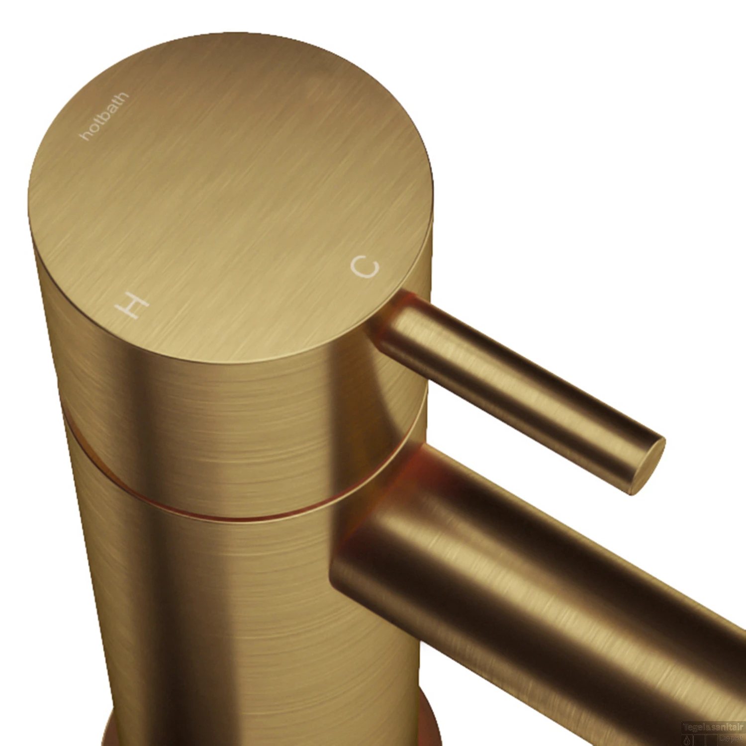 Clickwaste Hotbath Cobber Afvoerplug Met Schroef Rond Geborsteld Messing 2 Clickwaste Hotbath Cobber Afvoerplug Met Schroef Rond Geborsteld Messing - Afbeelding 2