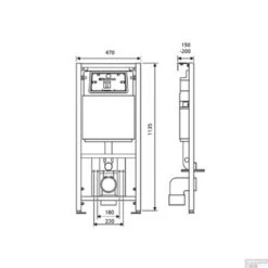 Plieger Isar Inbouwreservoir Met Geberit UP320 Duofix -Thuis Badkamer plieger isar inbouwreservoir met geberit up320 duofix tec