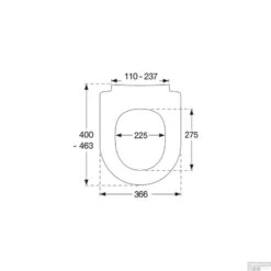 Pressalit Sway D2 Closetzitting Met Softclosing En Quickrelease Zwart -Thuis Badkamer pressalit sway d2 closetzitting met softclosing en quickrelease tech