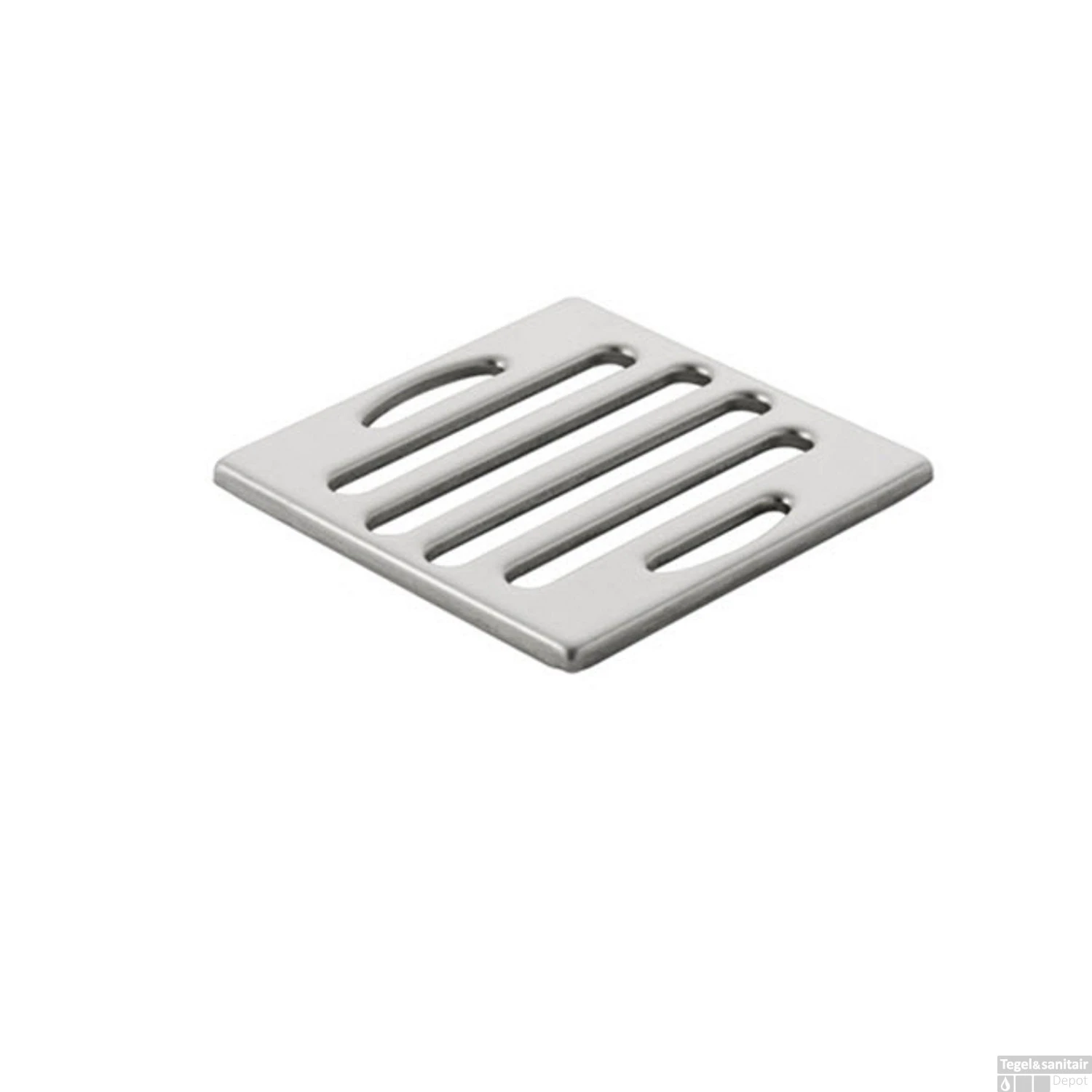 Putrooster Geberit Design Voor Vloerput Douche Vierkant 9.1x9.1 Cm RVS