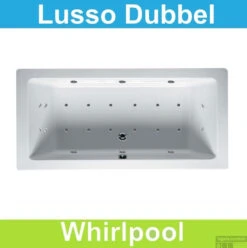 Ligbad Riho Lusso 170 X 75 Cm Whirlpool Dubbel Systeem