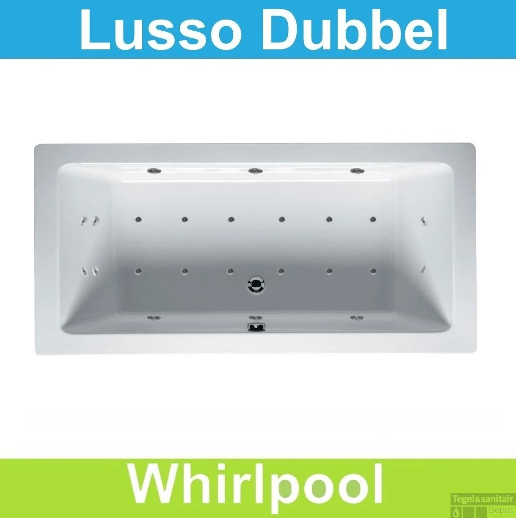 Ligbad Riho Lusso 170 X 75 Cm Whirlpool Dubbel Systeem 1 Ligbad Riho Lusso 170 X 75 Cm Whirlpool Dubbel Systeem