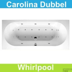 Ligbad Riho Carolina 170 X 80 Cm Whirlpool Dubbel Systeem