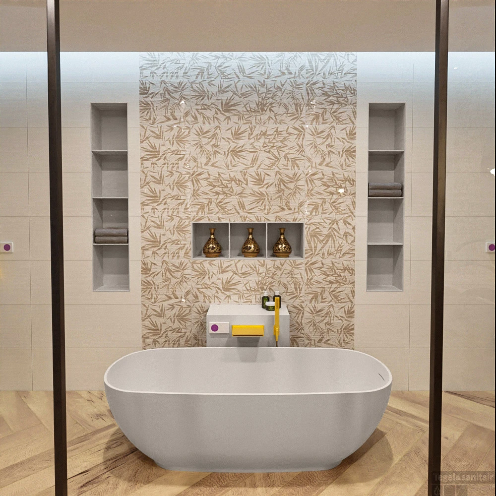 ROCK Vrijstaand Bad 170x70cm Kleur Linen / Linen 3 ROCK Vrijstaand Bad 170x70cm Kleur Linen / Linen - Afbeelding 3