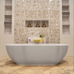 ROCK Vrijstaand Bad 170x70cm Kleur Linen / Talc -Thuis Badkamer rock 4 00004