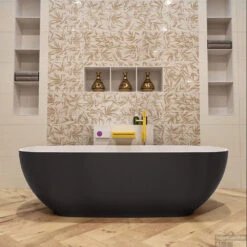 ROCK Vrijstaand Bad 170x70cm Kleur Dark Grey / Talc -Thuis Badkamer rock 4 00009