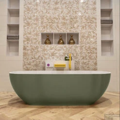 ROCK Vrijstaand Bad 170x70cm Kleur Army / Talc 15 ROCK Vrijstaand Bad 170x70cm Kleur Army / Talc -Thuis Badkamer rock 4 00010