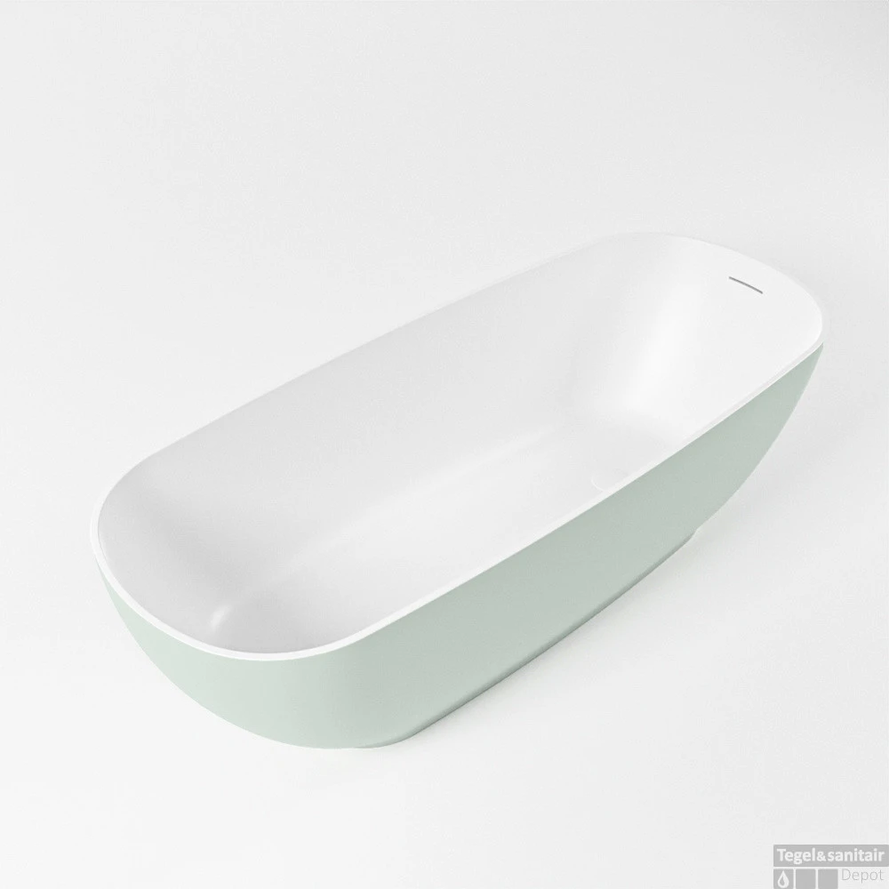 ROCK Vrijstaand Bad 170x70cm Kleur Greey / Talc 1 ROCK Vrijstaand Bad 170x70cm Kleur Greey / Talc