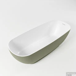 ROCK Vrijstaand Bad 170x70cm Kleur Army / Talc