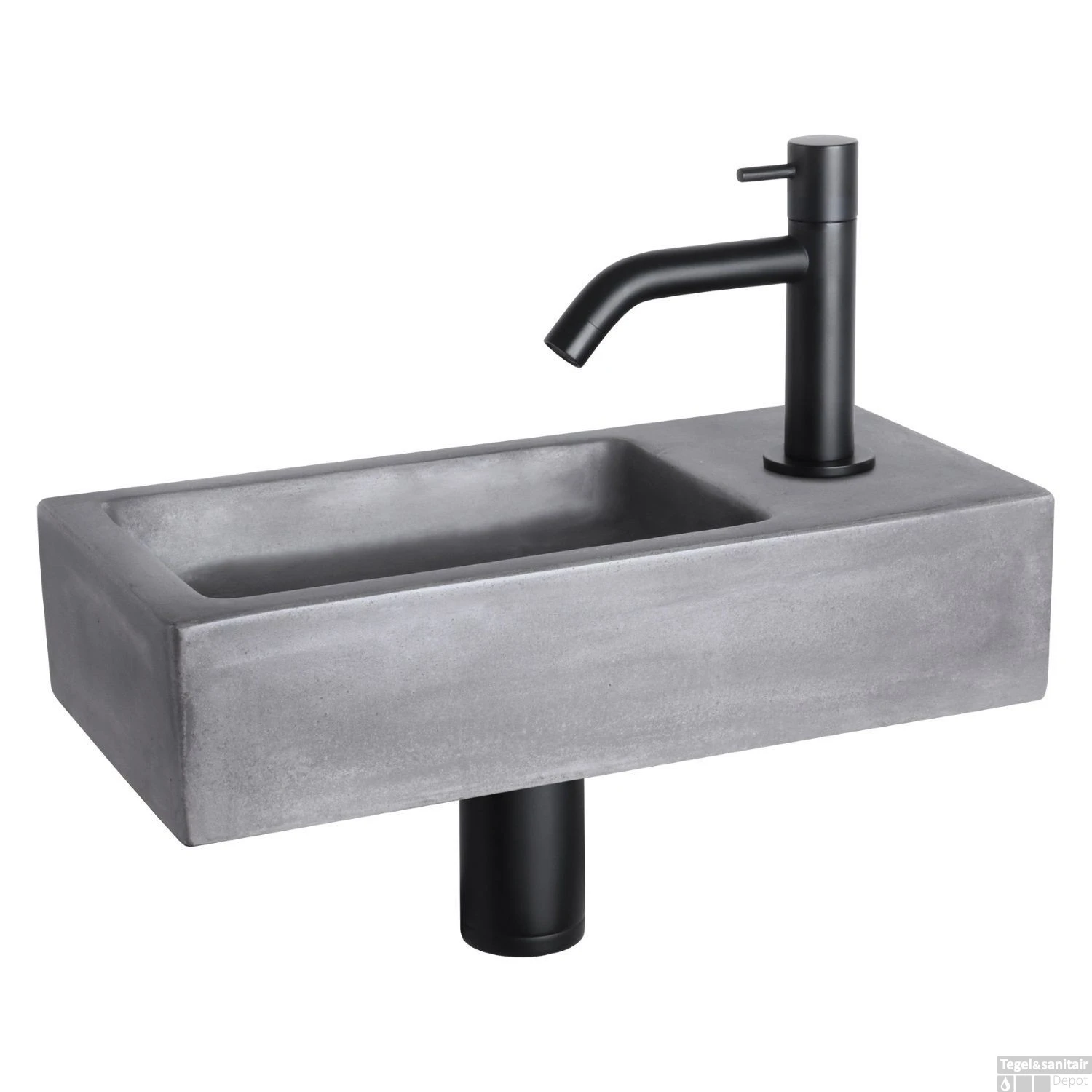 Sifon Differnz Mix Mat Zwart 2 Sifon Differnz Mix Mat Zwart - Afbeelding 2