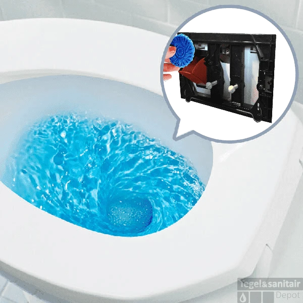 Toiletblokhouder Tbv Geberit Up100 (delta Drukplaten) 2 Toiletblokhouder Tbv Geberit Up100 (delta Drukplaten) - Afbeelding 2