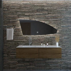 Badkamerspiegel Gliss Design Tartaros 140x50cm LED-Verlichting