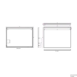 Spiegel Wiesbaden Ambi One Led Condensvrij 80x60cm -Thuis Badkamer spiegel wiesbaden ambi one led condensvrij 80x60cm 38.4121 tech