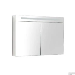 Spiegelkast Met Verlichting & Wcd 100 Cm Wit