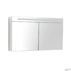 Spiegelkast Met Verlichting & Wcd 120 Cm Wit
