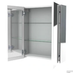 Spiegelkast Allibert Oslo 60 Cm Grijs