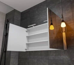 Spiegelkast Boss & Wessing Cube 120x70x16 Cm 2 Deuren Mat Wit -Thuis Badkamer spiegelkast boss wessing cube 120x70x16 cm 2 deuren mat wit bws120mw2 00371 4